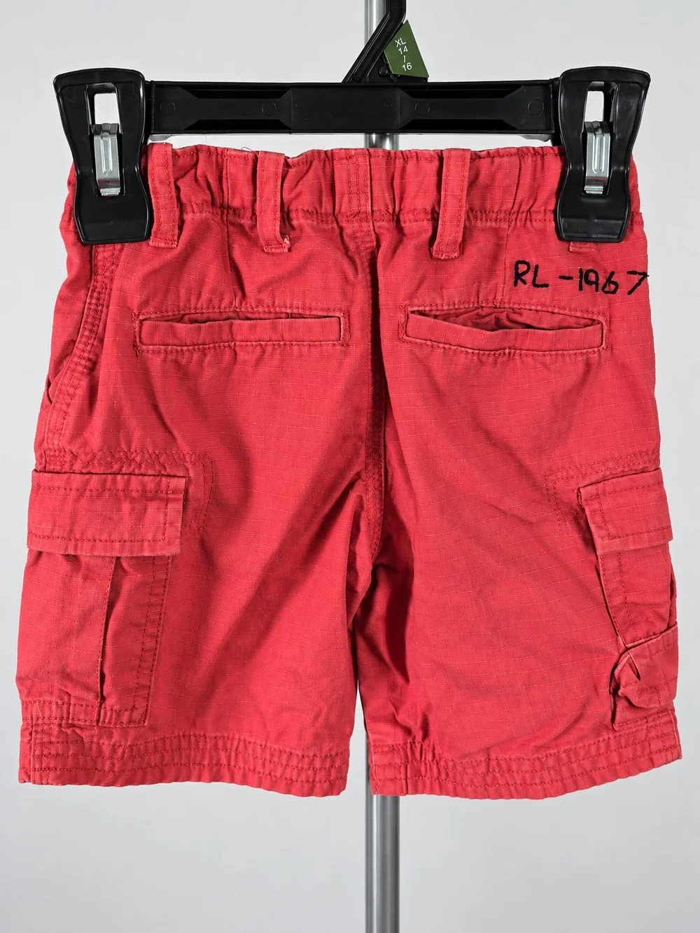 POLO Ralph Lauren Red Cargo Shorts for Kids